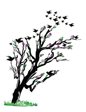 樹上的鳥