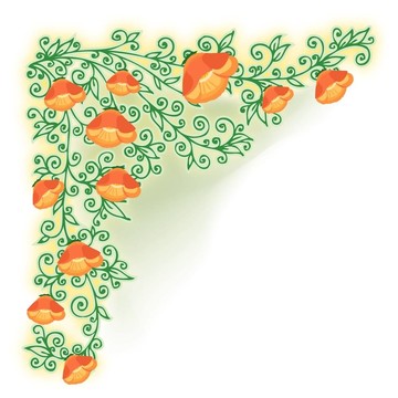 精致的花卉小品