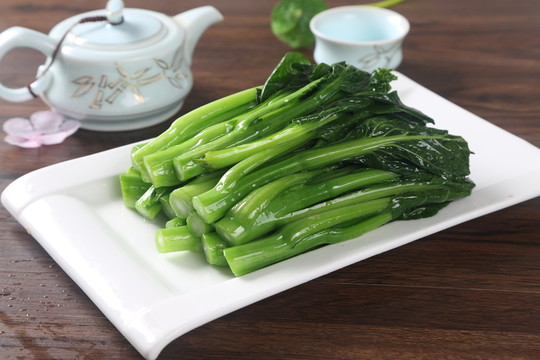 白灼菜心