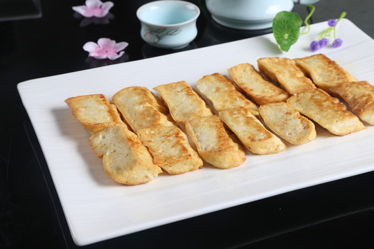 香煎農(nóng)家自制豆腐餅02