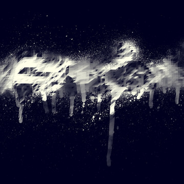 現(xiàn)代藝術噴濺水墨畫TIF未分層