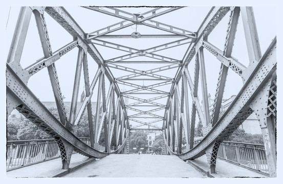 老上海 外白渡橋