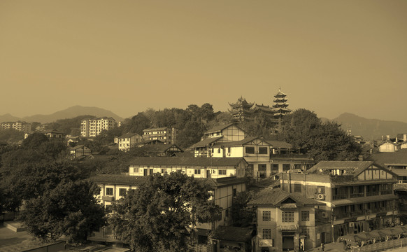 重慶磁器口古鎮(zhèn)