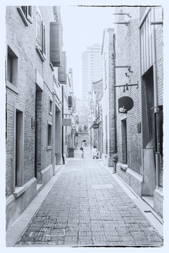 上海石庫門老弄堂
