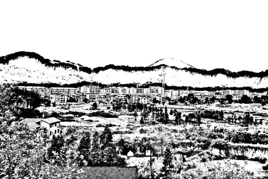 黑白風(fēng)景