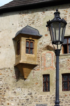 中世紀(jì)的風(fēng)景Loket castle