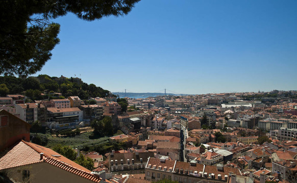全景與背景的橋梁Lisbon