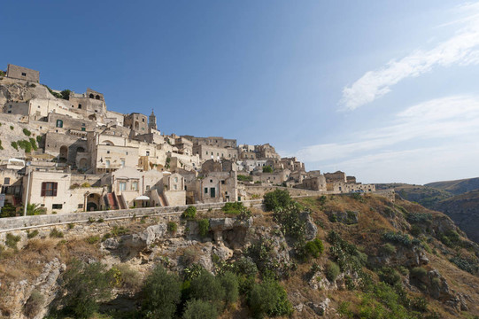 Matera（巴斯利卡塔大區(qū)；意大利）的老城區(qū)（Sassi）