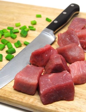 新鮮的肉