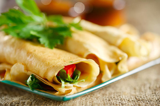 薄餅卷甜點(diǎn)