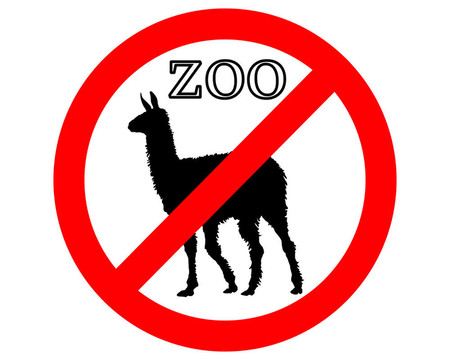 禁止在動物園喇嘛
