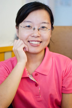 一個(gè)亞洲女孩
