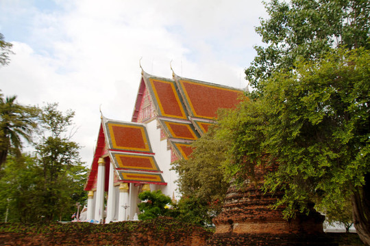 國王宮殿笏mongkolpraphitara Ayutthaya；泰國