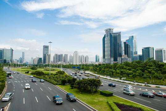 深圳市民中心深南大道