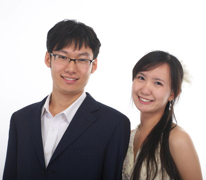 亞洲年輕夫婦