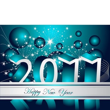 新年快樂(lè)2011背景