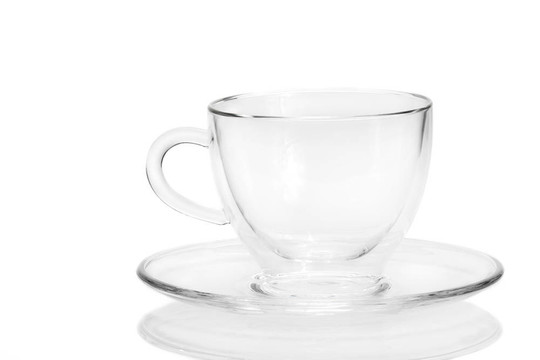 白底咖啡杯