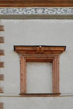 中世纪建筑的窗户