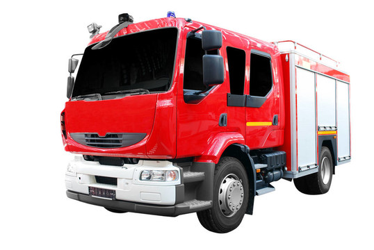 消防車前視圖