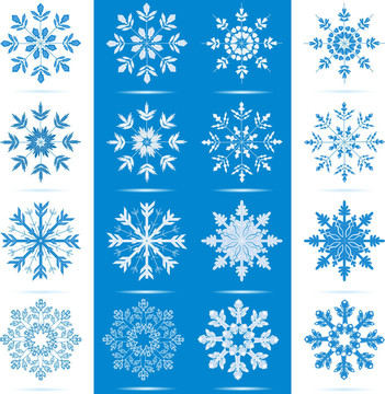 雪花圖標集