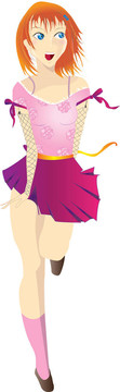 漫畫動漫女孩