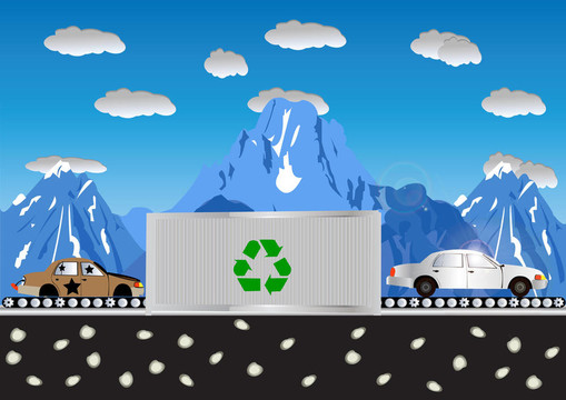 回收車過程