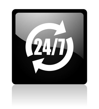 24為7圖標(biāo)