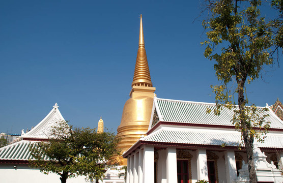 金papgda和曼谷白亭；泰國(guó)。