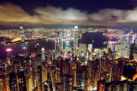 香港的夜晚