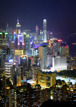 香港的夜晚