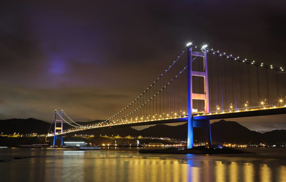 青馬大橋夜景