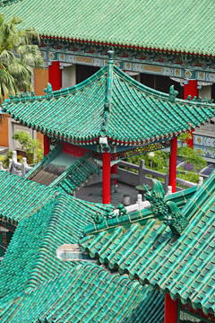 中華寺的屋頂