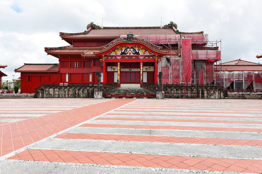 日本沖繩首里城