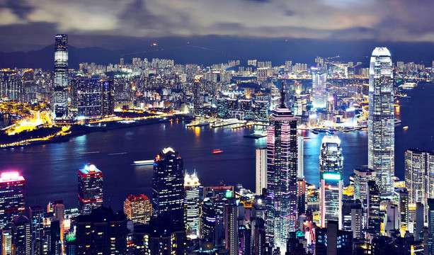 香港的夜晚