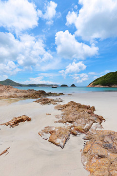 香港西灣海灘