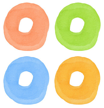 水彩畫(huà)的信