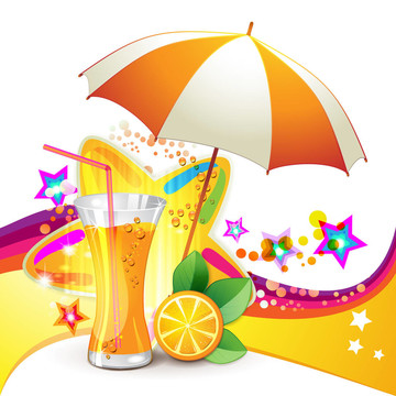 橙汁杯