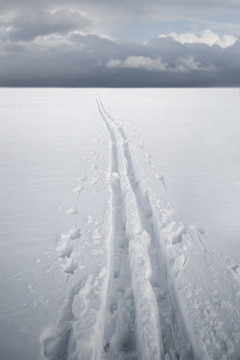 越野滑雪道