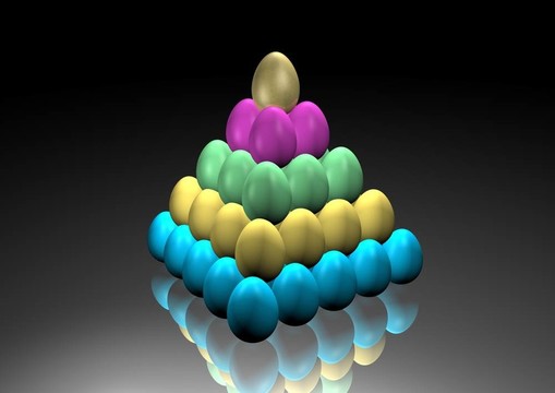 金蛋復(fù)活節(jié)金字塔