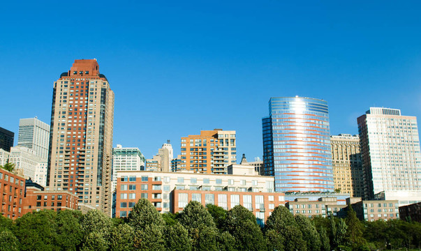 紐約市高摩天大樓全景