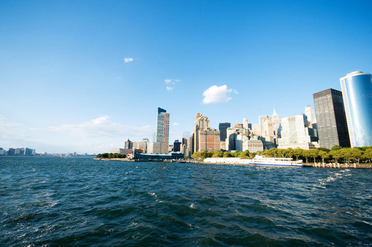紐約市高摩天大樓全景