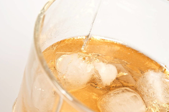 冰玻璃酒杯