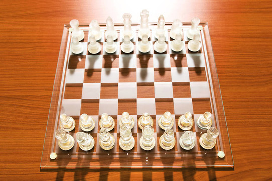 棋盤上的棋子