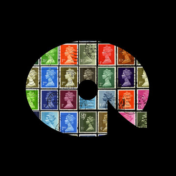 字母q.