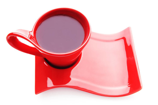 一杯白茶