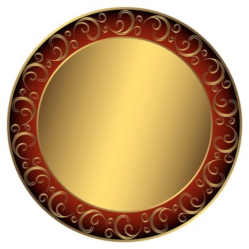 金紅黑框