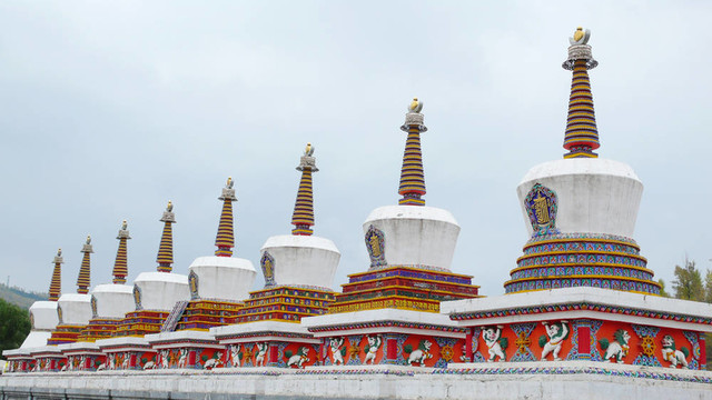 在寺藏舍利塔的地標(biāo)