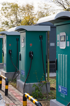 充電樁 汽車充電 新能源 環(huán)保