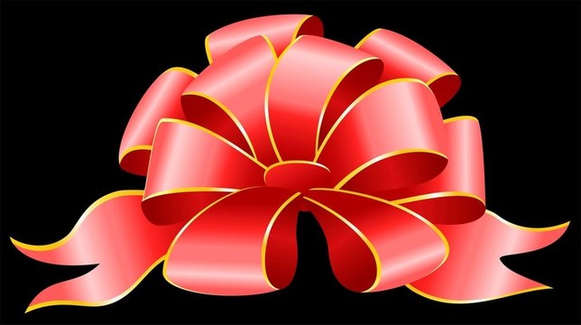 對于christmastides彩色大弓