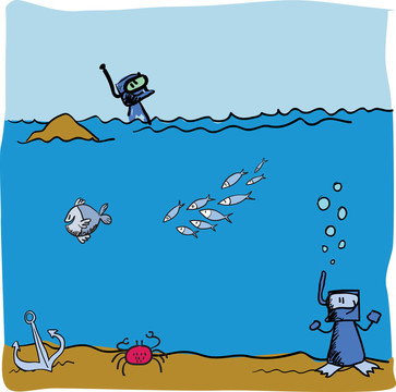 海底海灘